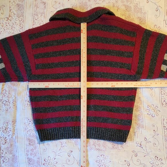 Perry Ellis cardigan, double-breasted, wool - Picture 3 of 5
